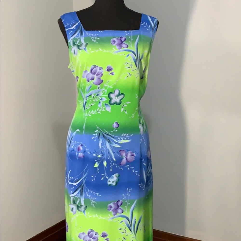 Floral maxi dress